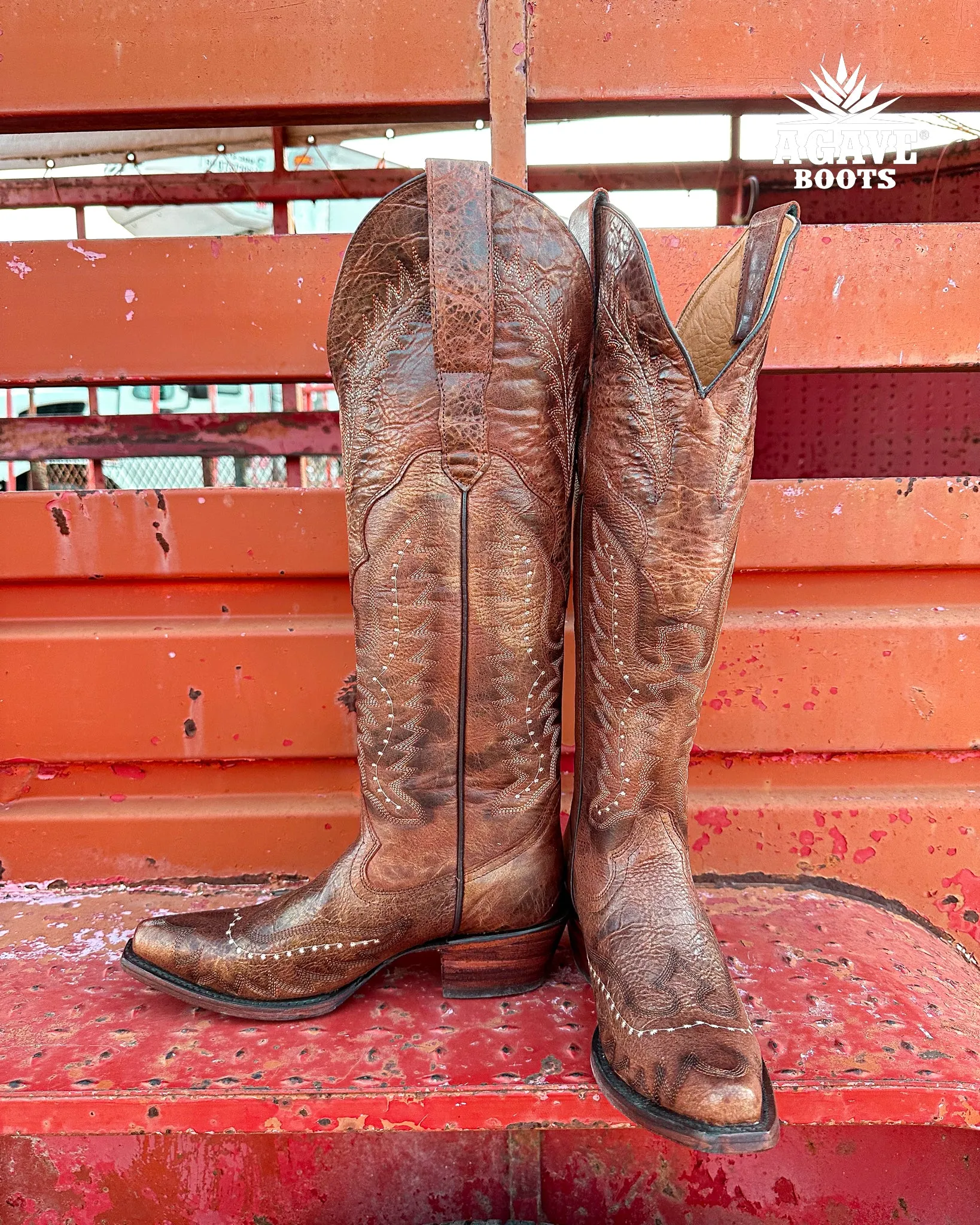 ALICE "COPPER" | WOMEN TALL COWBOY BOOTS