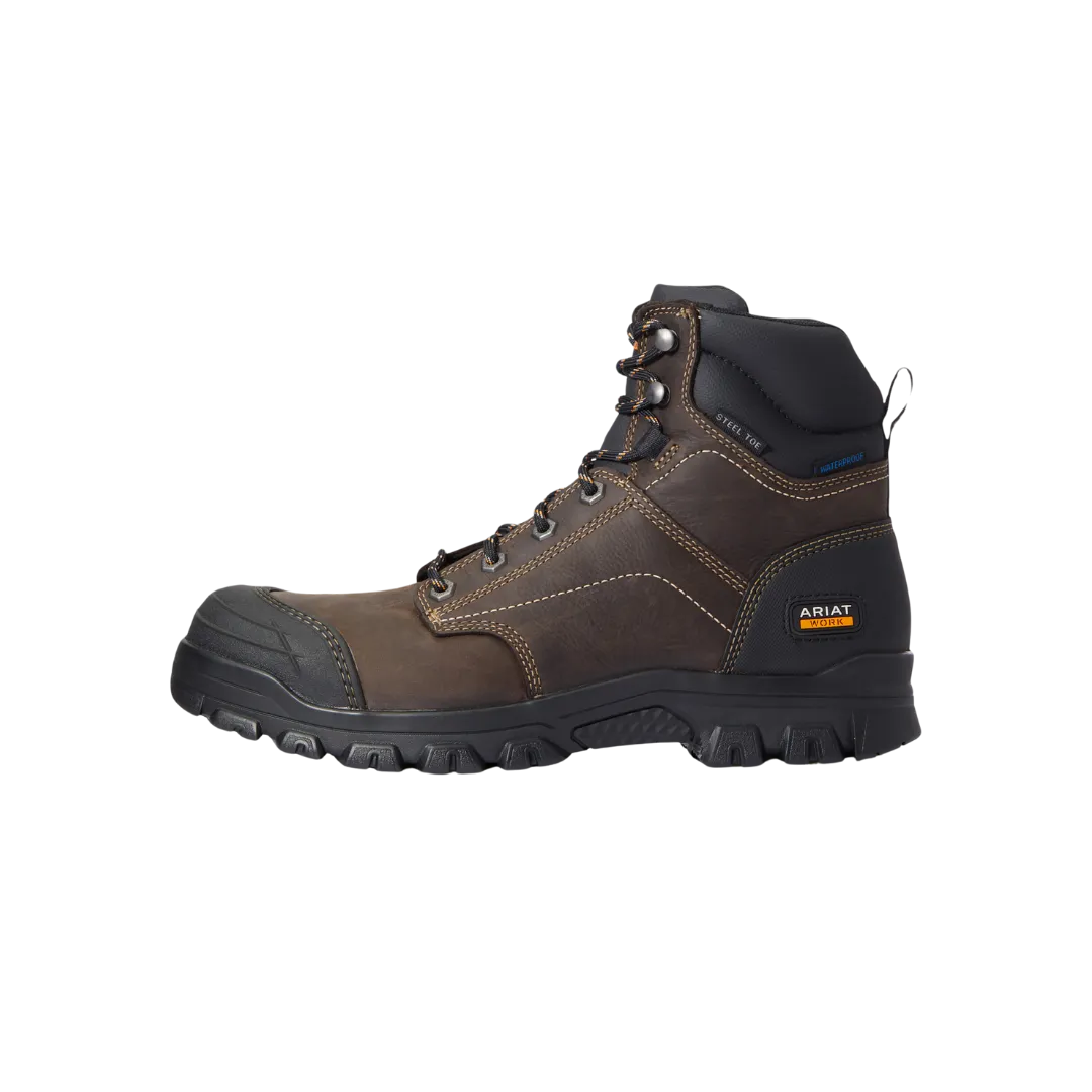 Ariat Men's Treadfast 6" Waterproof Steel Toe Work Boots