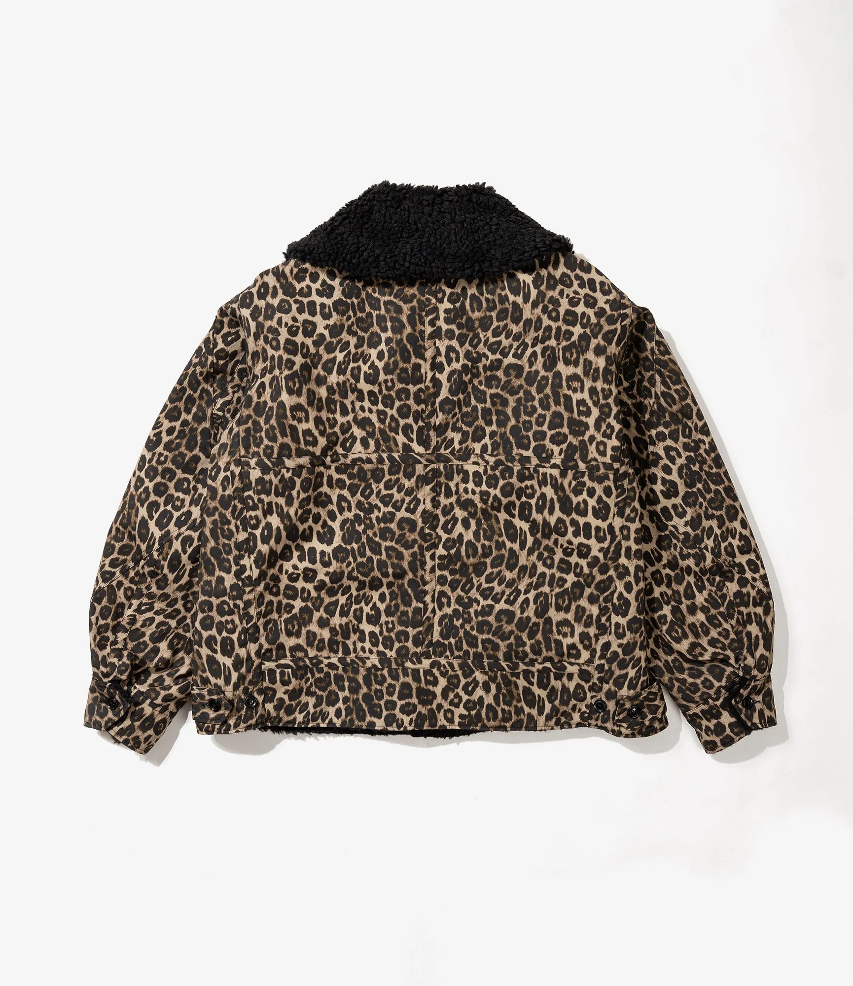 B3 Jacket – Leopard Print Nyco