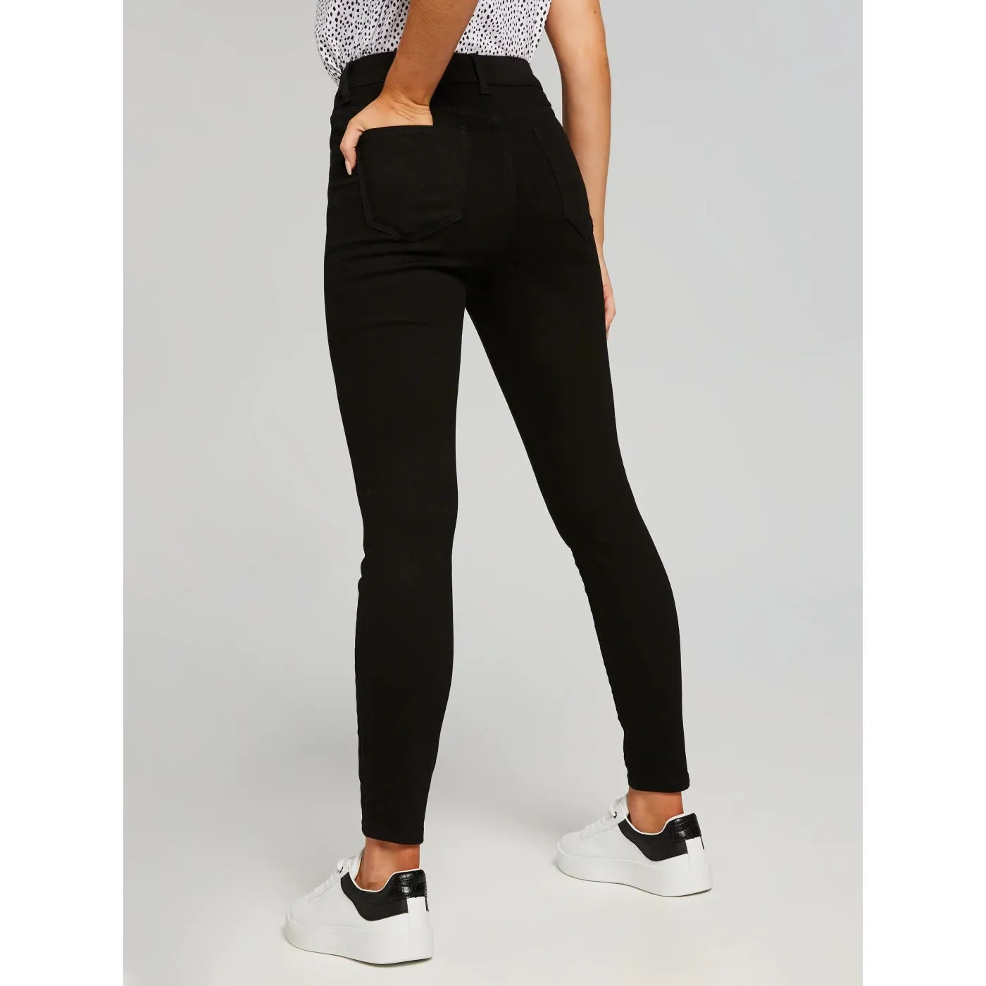 Black High Waist Jeans