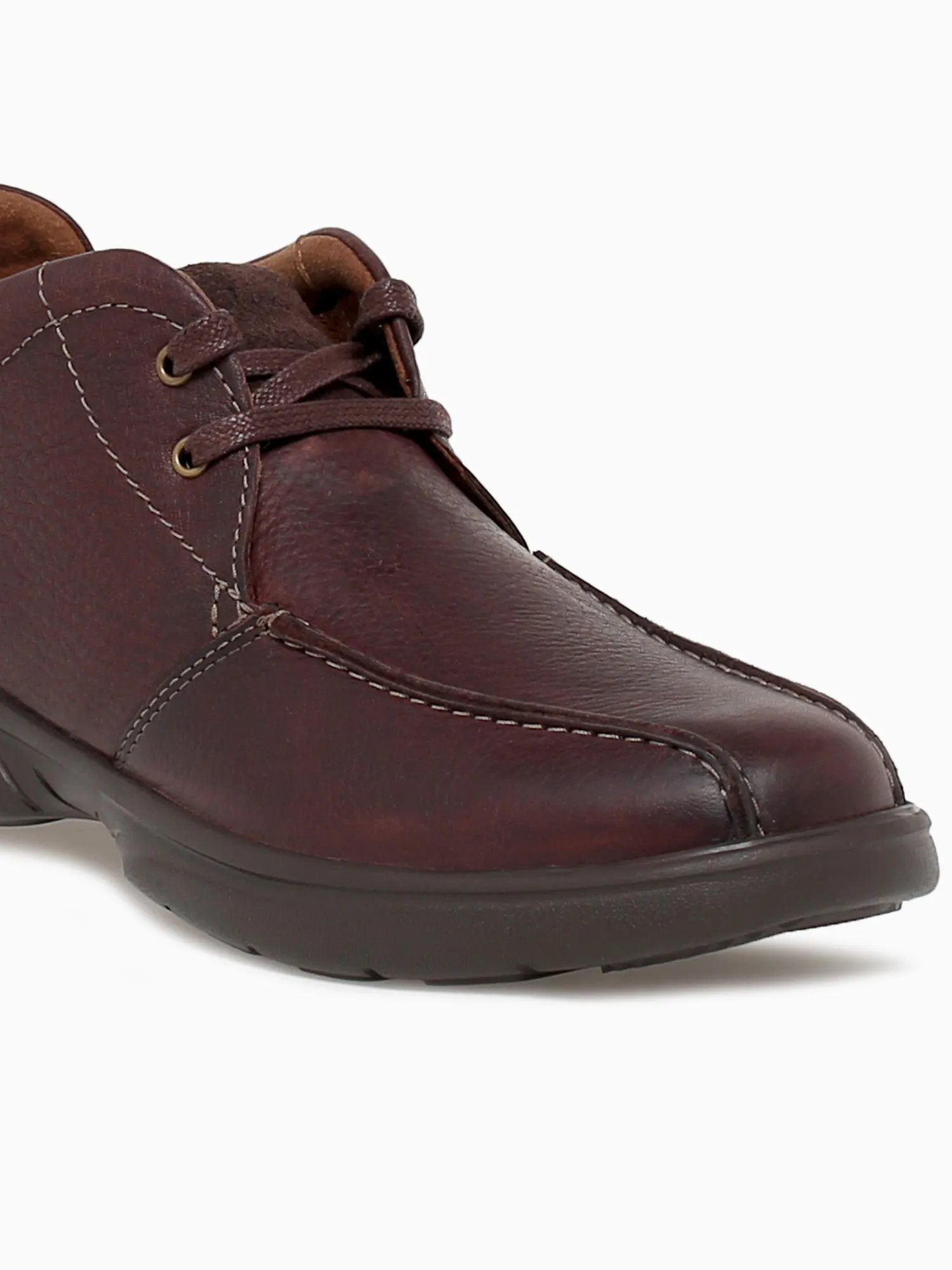 Bradley Up Dk Brown Leather