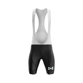 Canada Flag Thin Green Line Black Bib & Shorts