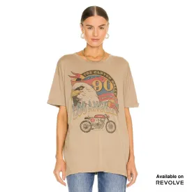 Canyon Rally - Oversized Tee - Camel Gold