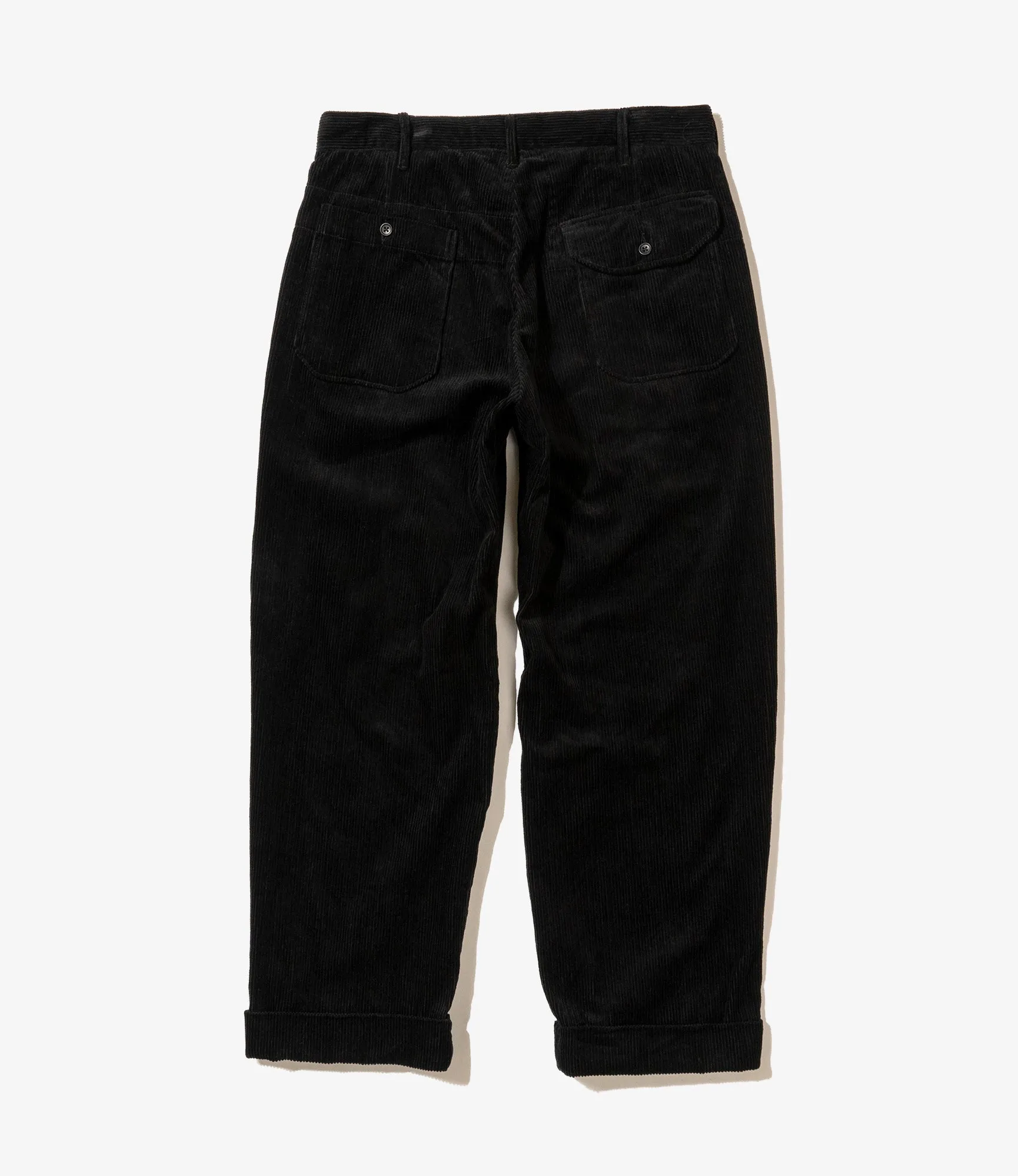 Carlyle Pant – Black 8W Corduroy