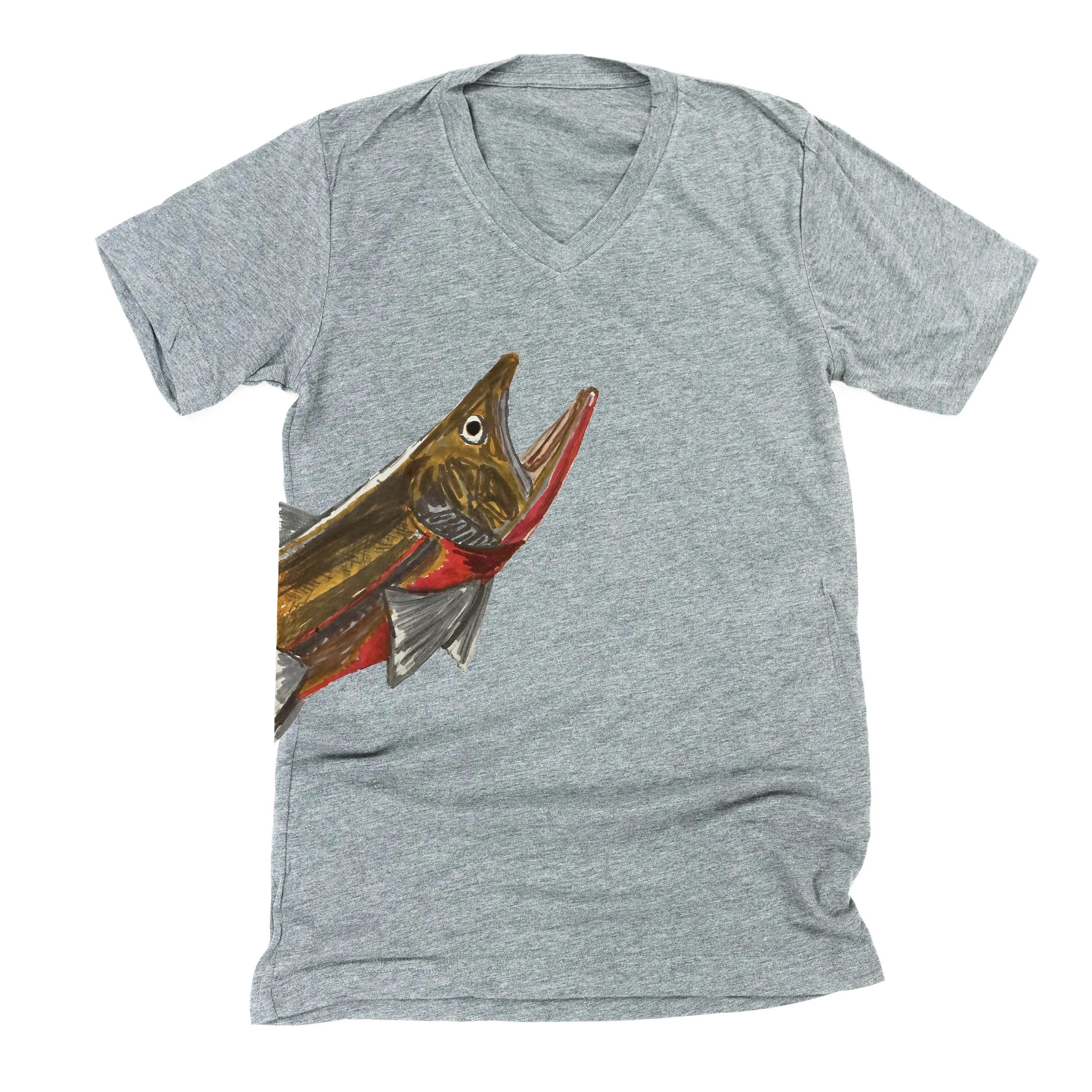 Cutthroat Trout - Hand Drawn - Unisex Tee