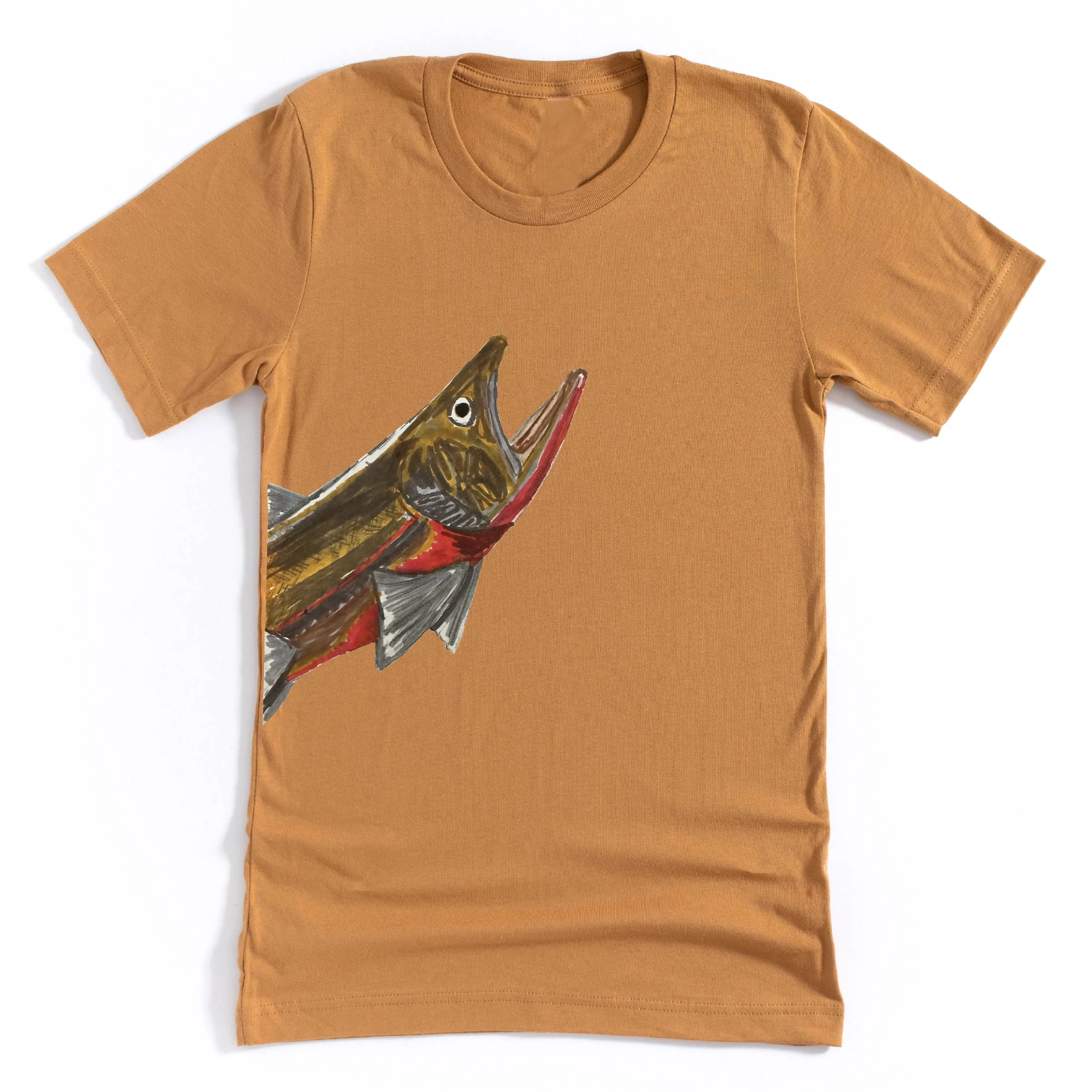 Cutthroat Trout - Hand Drawn - Unisex Tee