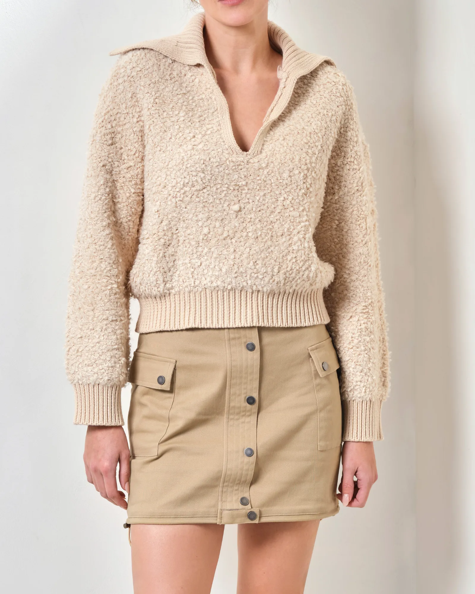 Fjord Knit Jumper - Cream