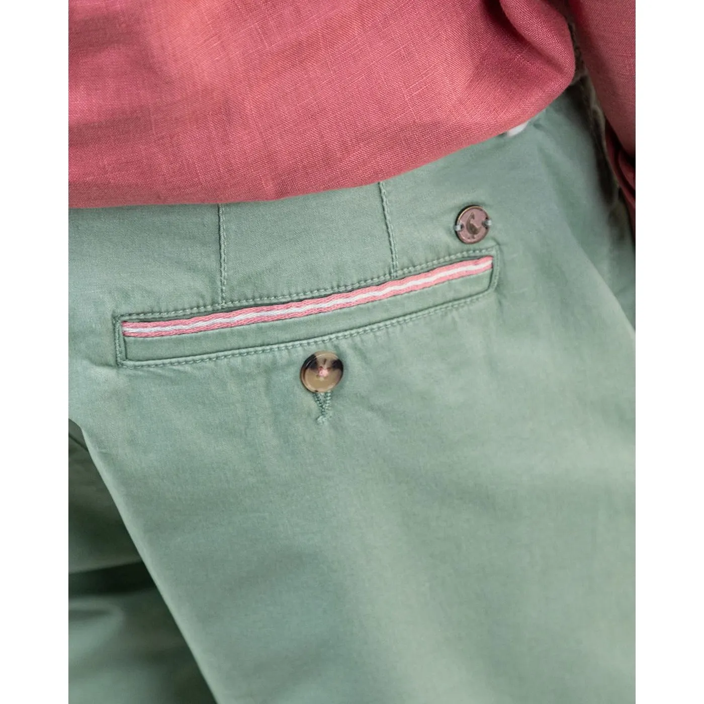 Green Bermuda Shorts