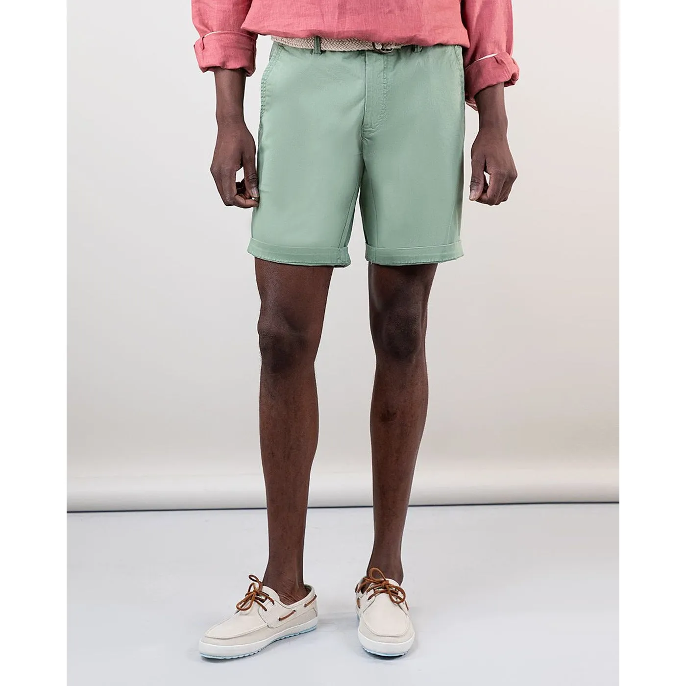 Green Bermuda Shorts