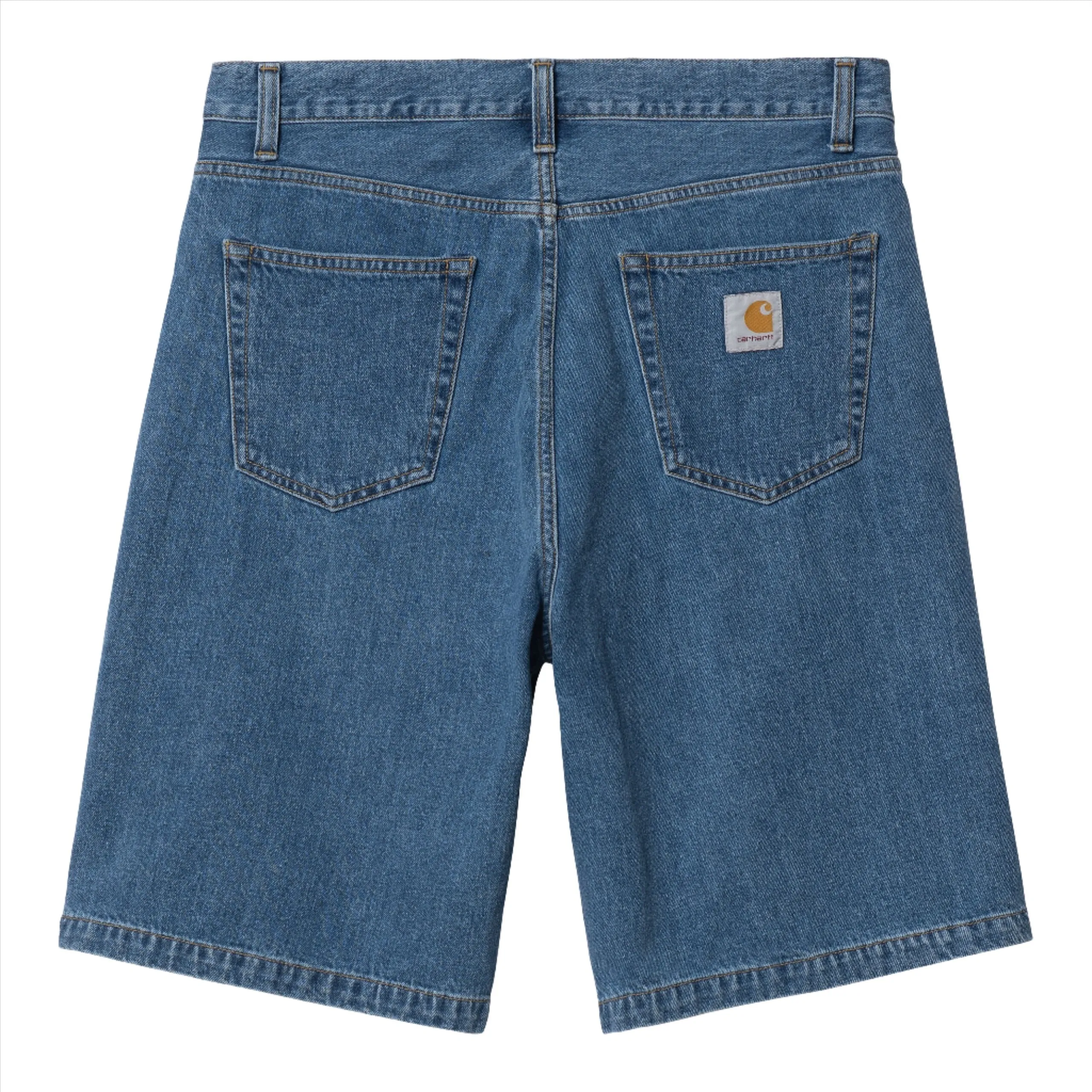 LANDON SHORT / CARHARTT WIP/ BLUE HEAVY STONE WASH