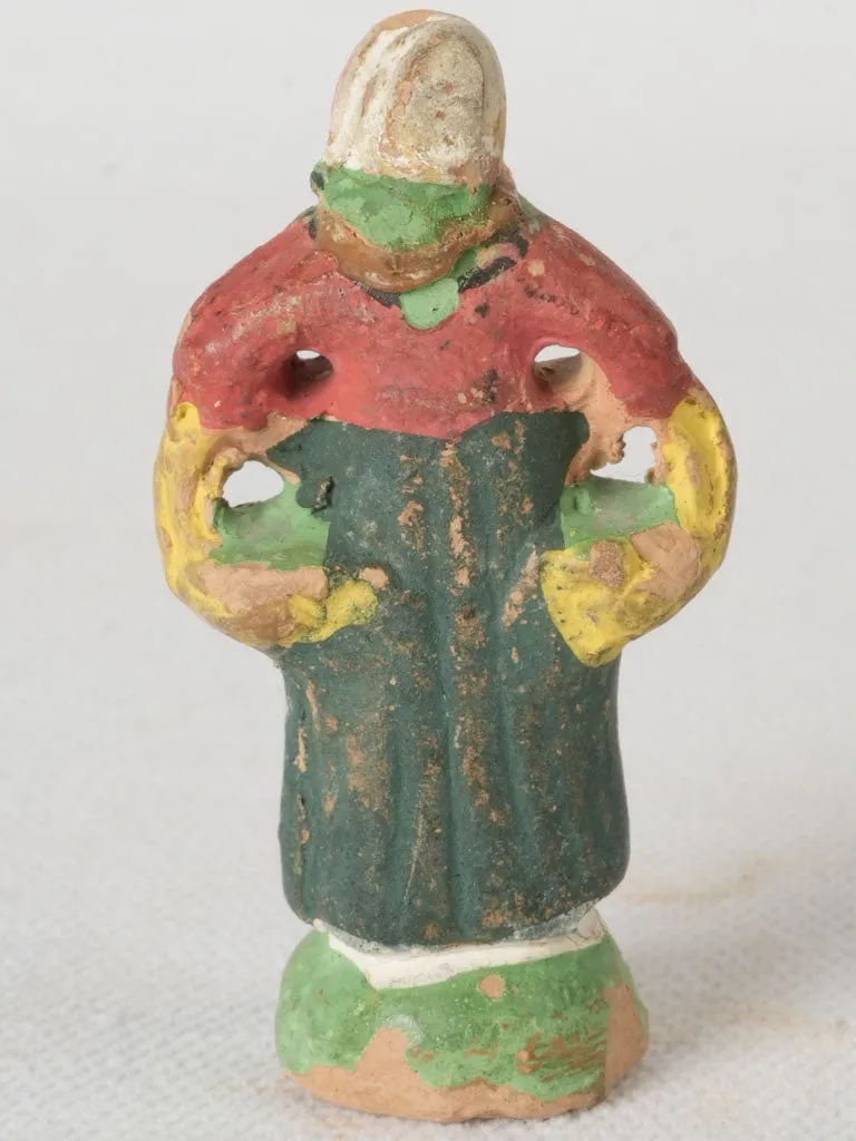 Late 19th / Early 20th Century Terracotta Santon – Provençal Vegetable Vendor