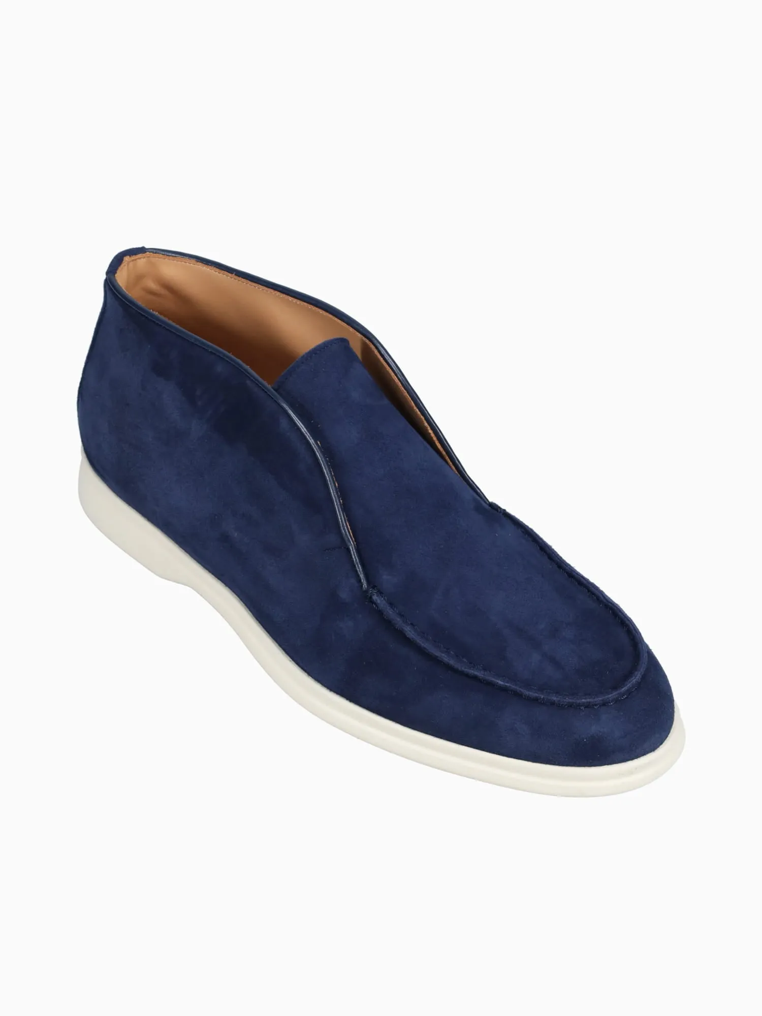 Leo Navy Suede