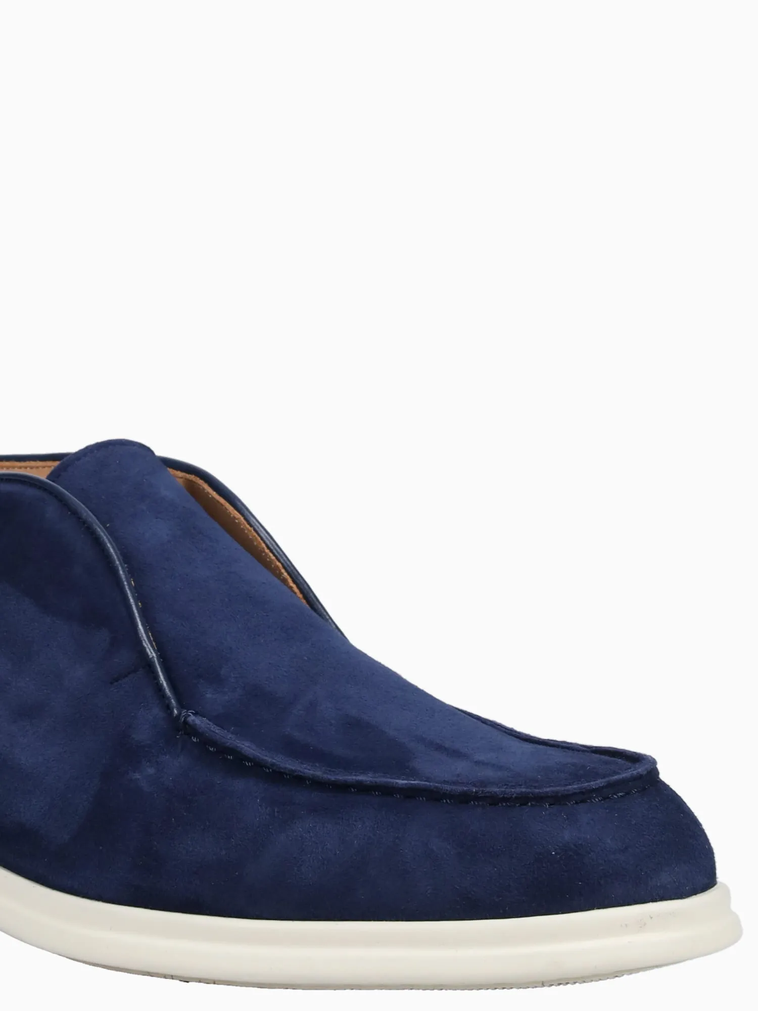 Leo Navy Suede