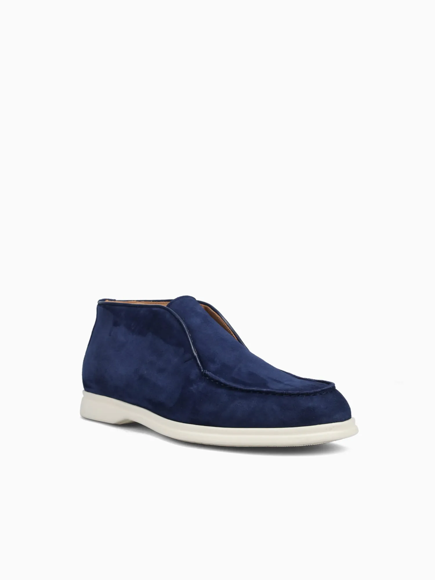 Leo Navy Suede