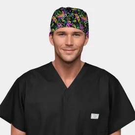 MARDI GRAS MASQUERADE - MEN'S SURGICAL CAPS