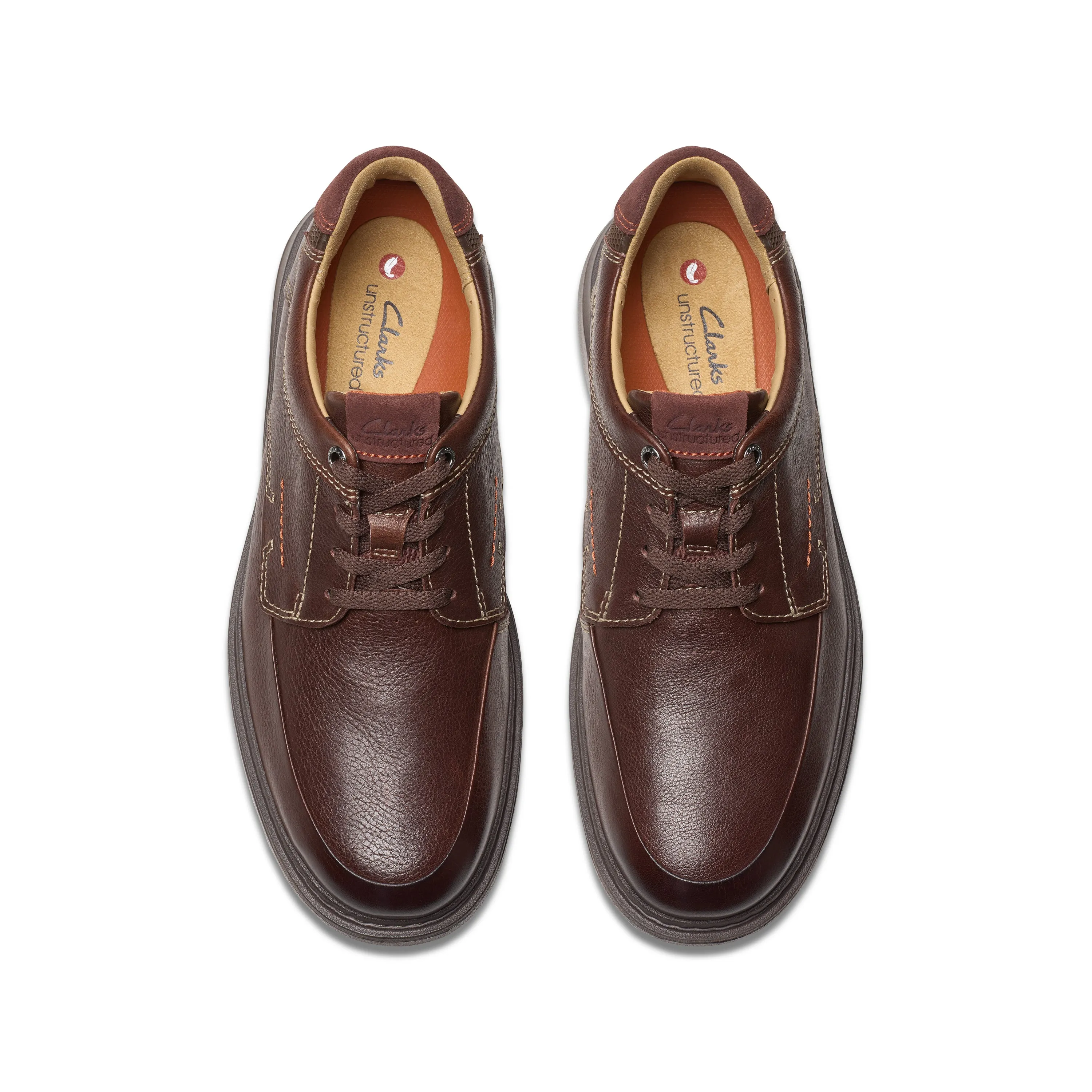 Men's Clarks Un Briley lace Color: Mahogany