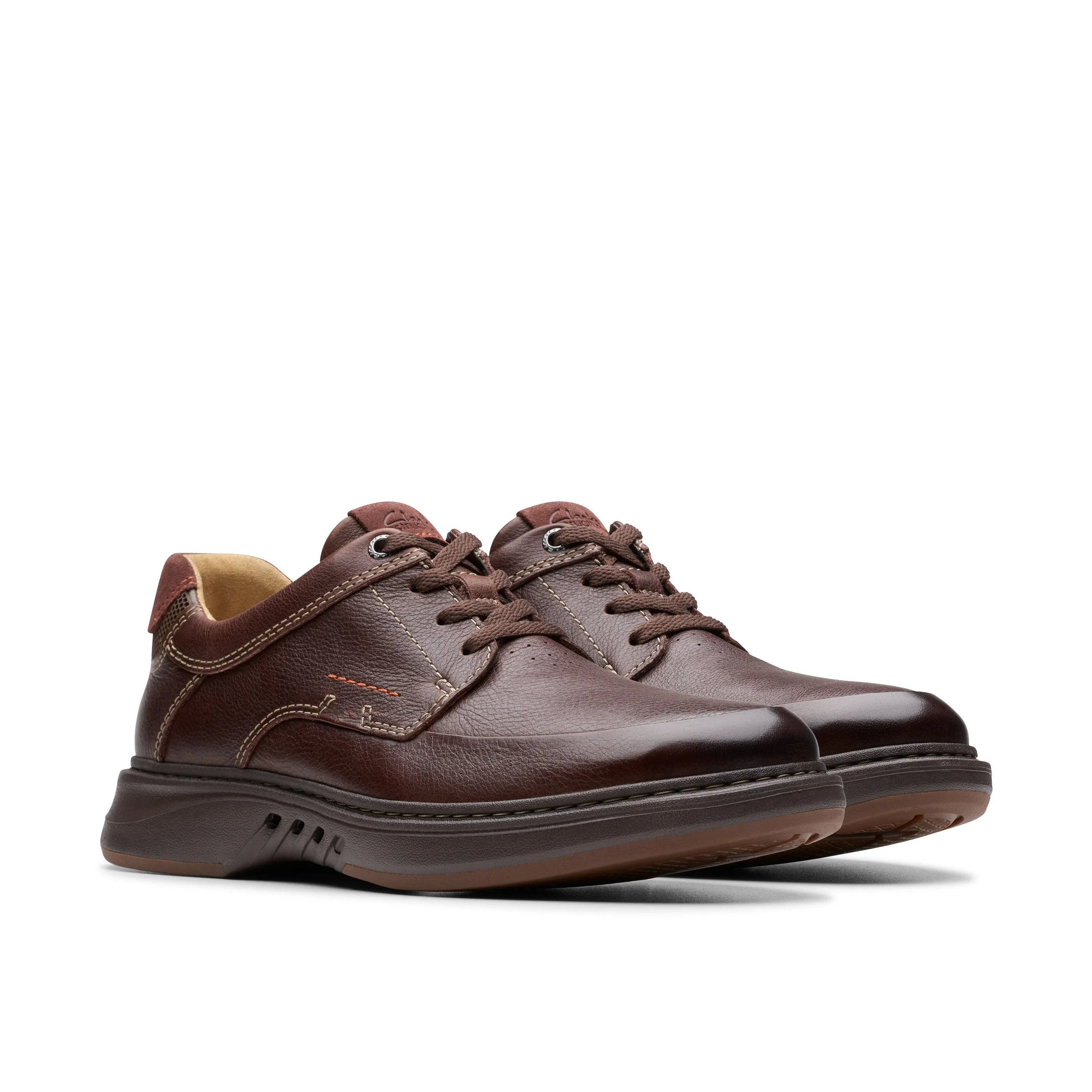 Men's Clarks Un Briley lace Color: Mahogany