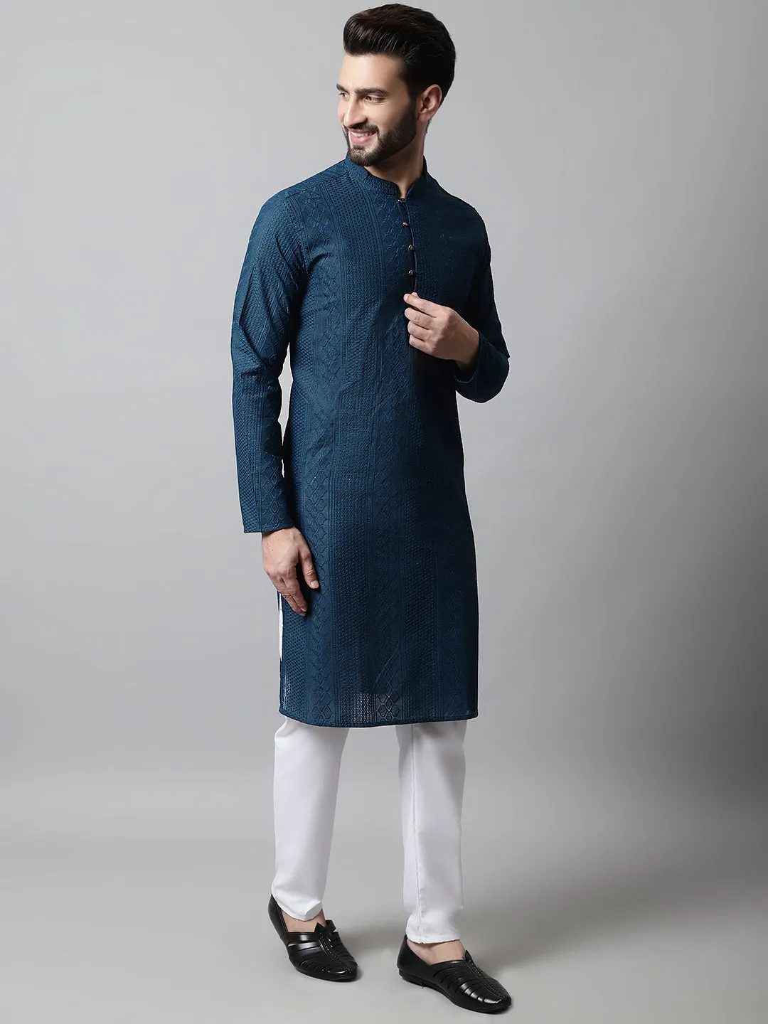 Men'S Embroiderd Kurta Pajama