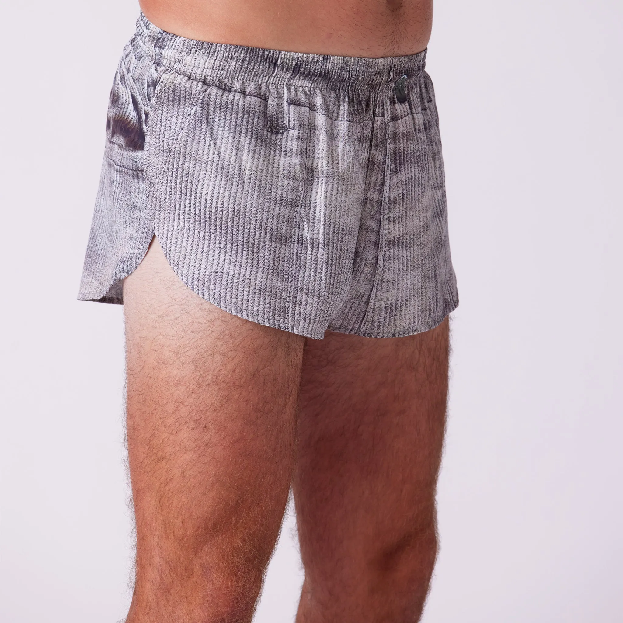 Men's Printed 1" Elite Split Shorts - Corduroy