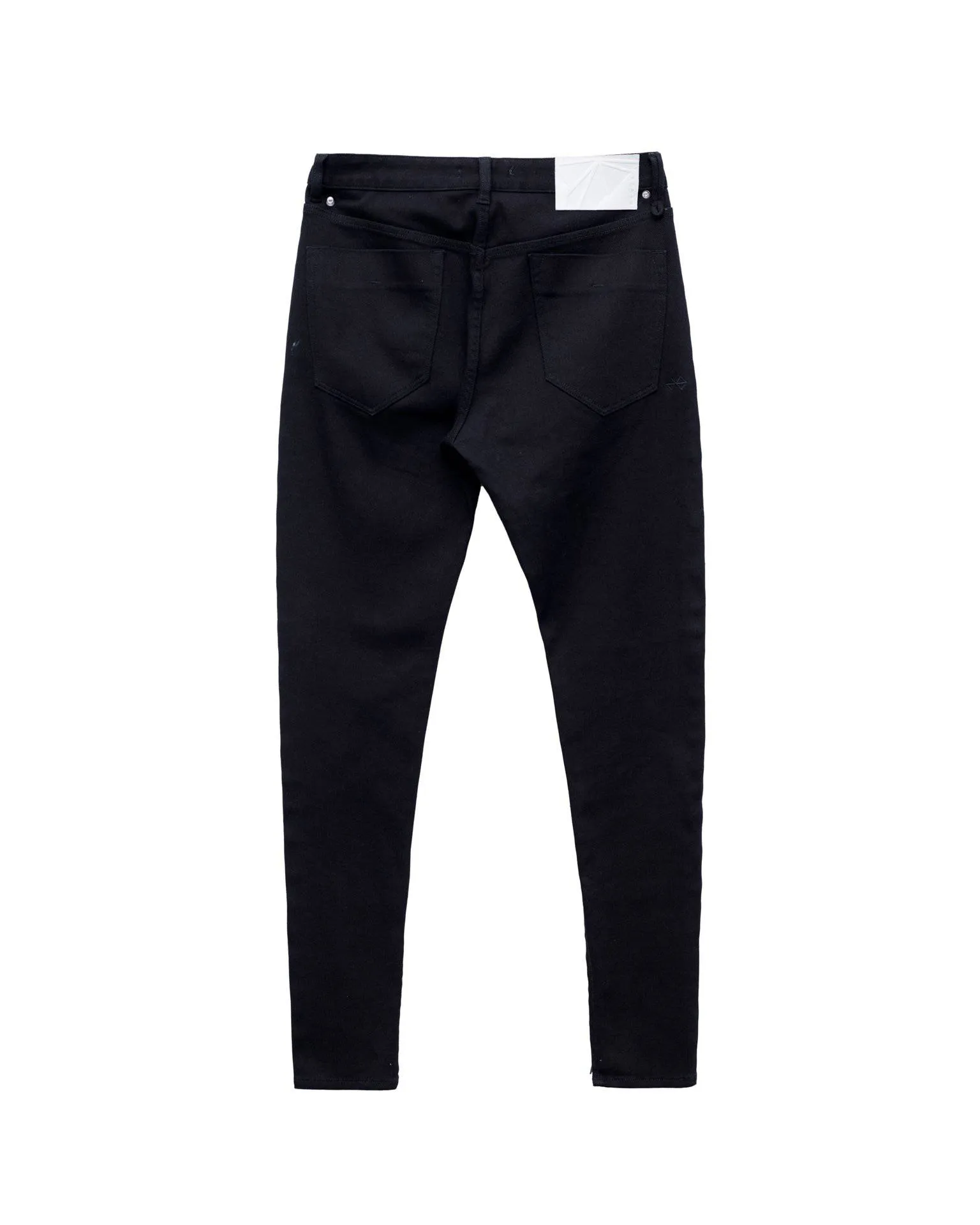 Men's Track Zip Denim In Black