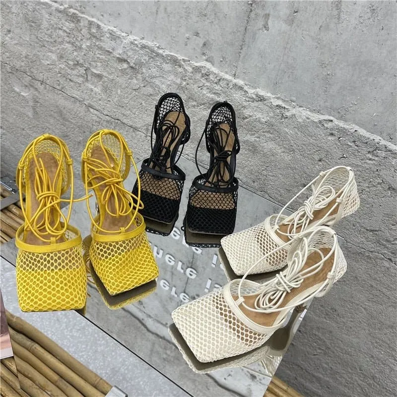 Mesh Pump Sandals