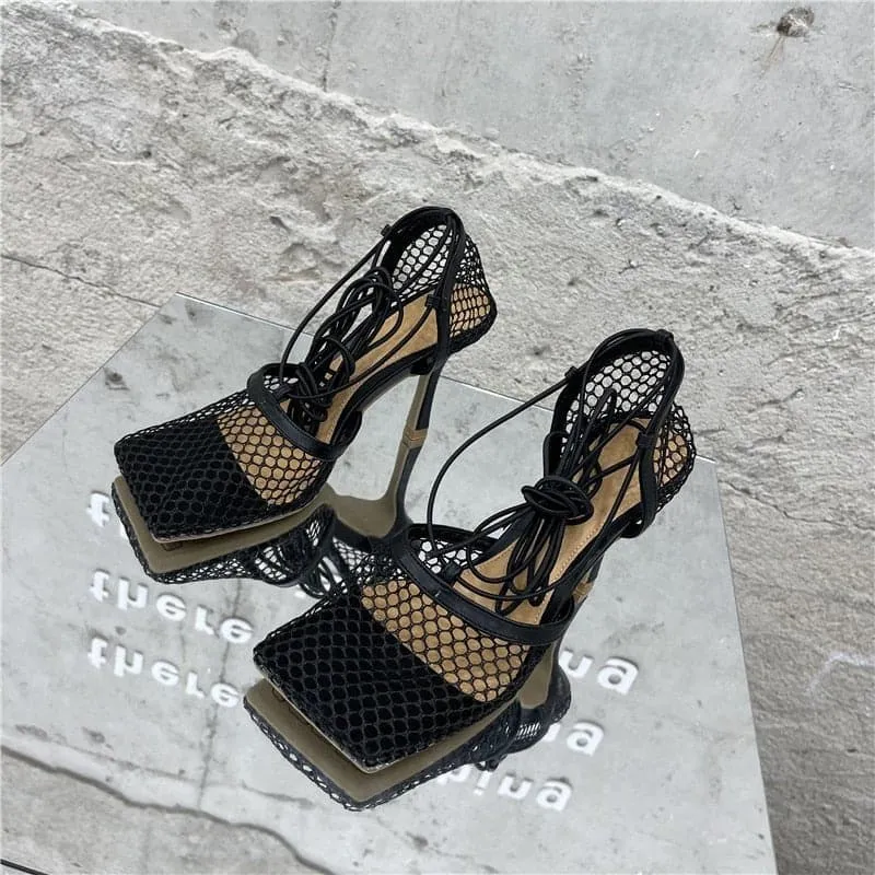 Mesh Pump Sandals