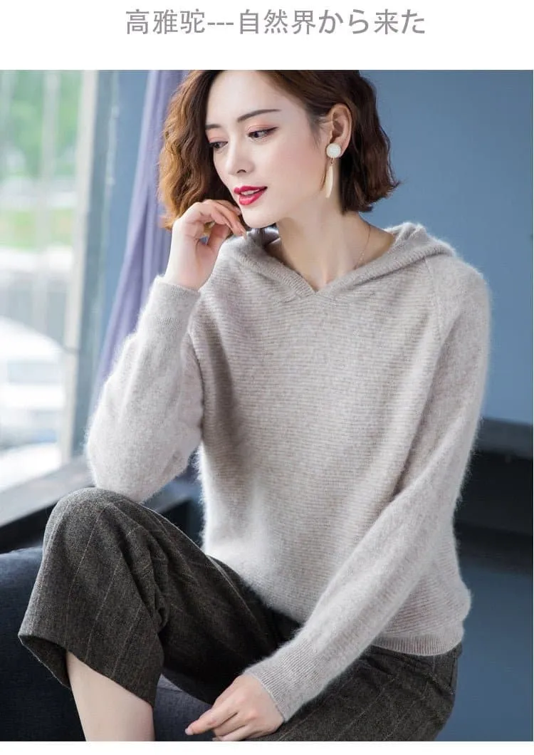 Mink Cashmere Sweater - Luxury, Cozy, and Versatile | 95% Mink Cashmere Material - S to XXL Sizes | Autumn/Winter Style