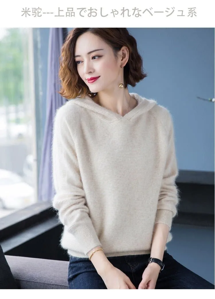 Mink Cashmere Sweater - Luxury, Cozy, and Versatile | 95% Mink Cashmere Material - S to XXL Sizes | Autumn/Winter Style