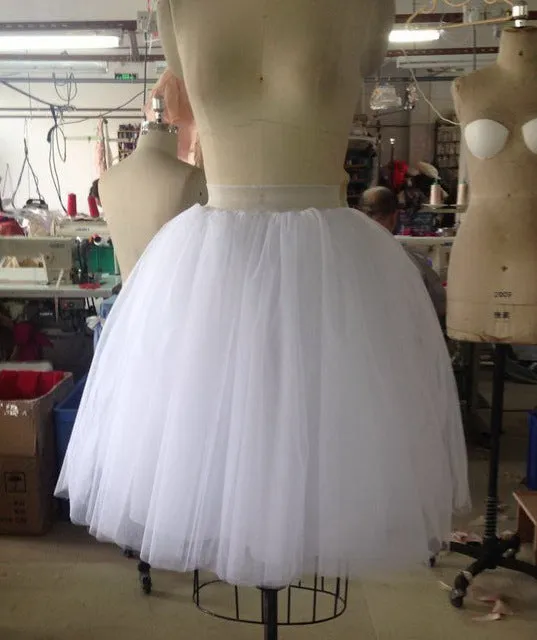 New Women Chiffon Tulle Skirt White Faldas High Waist Midi Calf Chiffon Plus Size Grunge Jupe Female Tutu Skirts