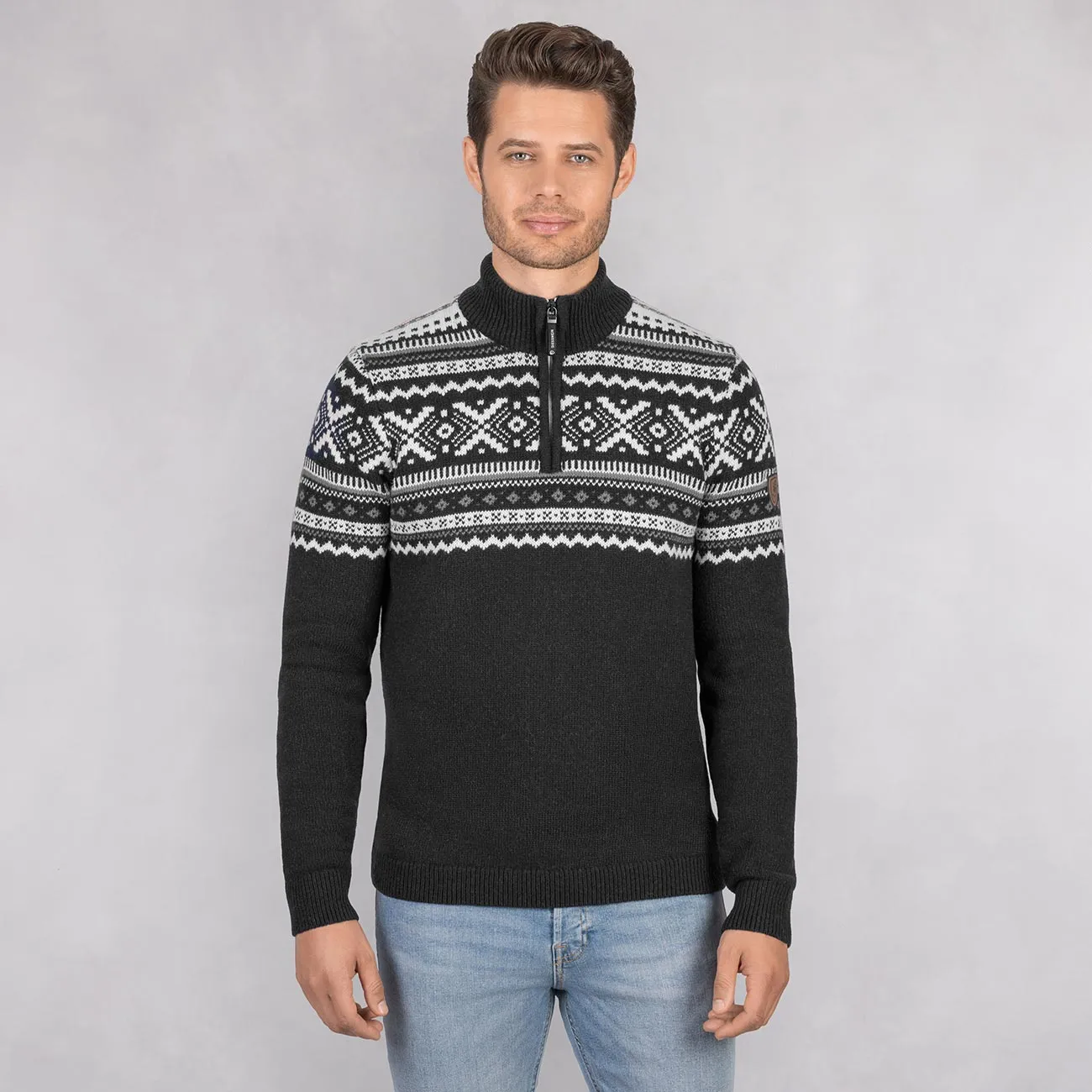 Nordic Sweater Zip Men