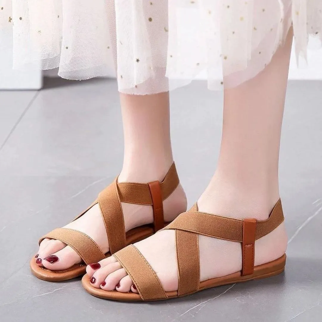 OCW Women Casual Cross Strap Sandals Design