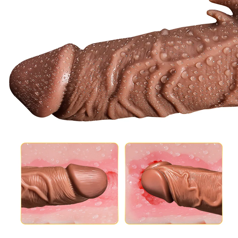 Realistic Penis Sleeve Extender for Men