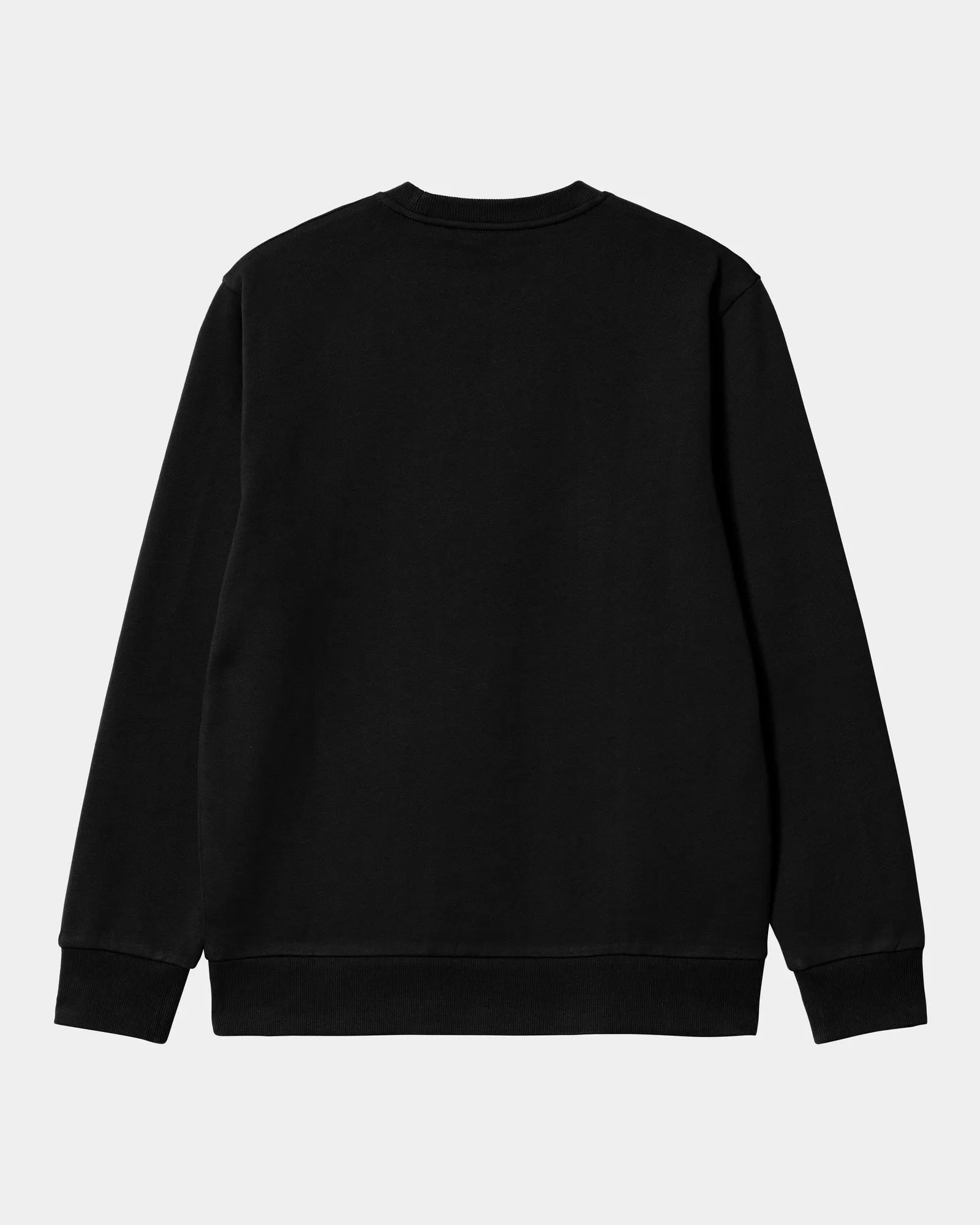 Script Embroidery Sweatshirt | Black / White