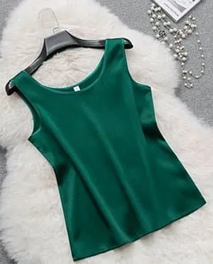 Silk Tank Top for Women - Luxurious Comfort and Timeless Elegance