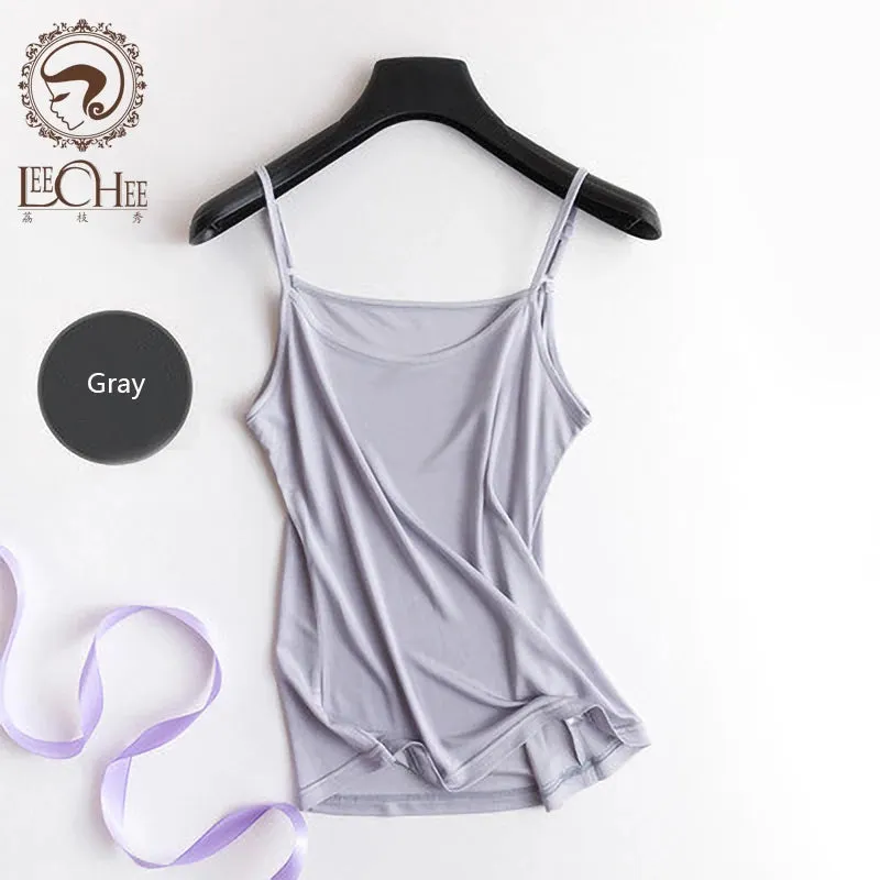 Singlet Women 100% Silk Camisoles