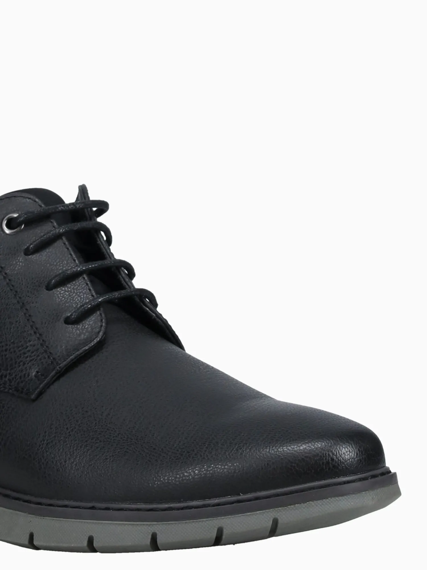 Tyrone Black Leather