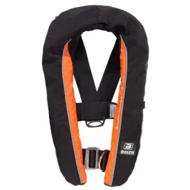 Winner 165 - Manual Inflatable Lifejacket with Harness - Black/Orange