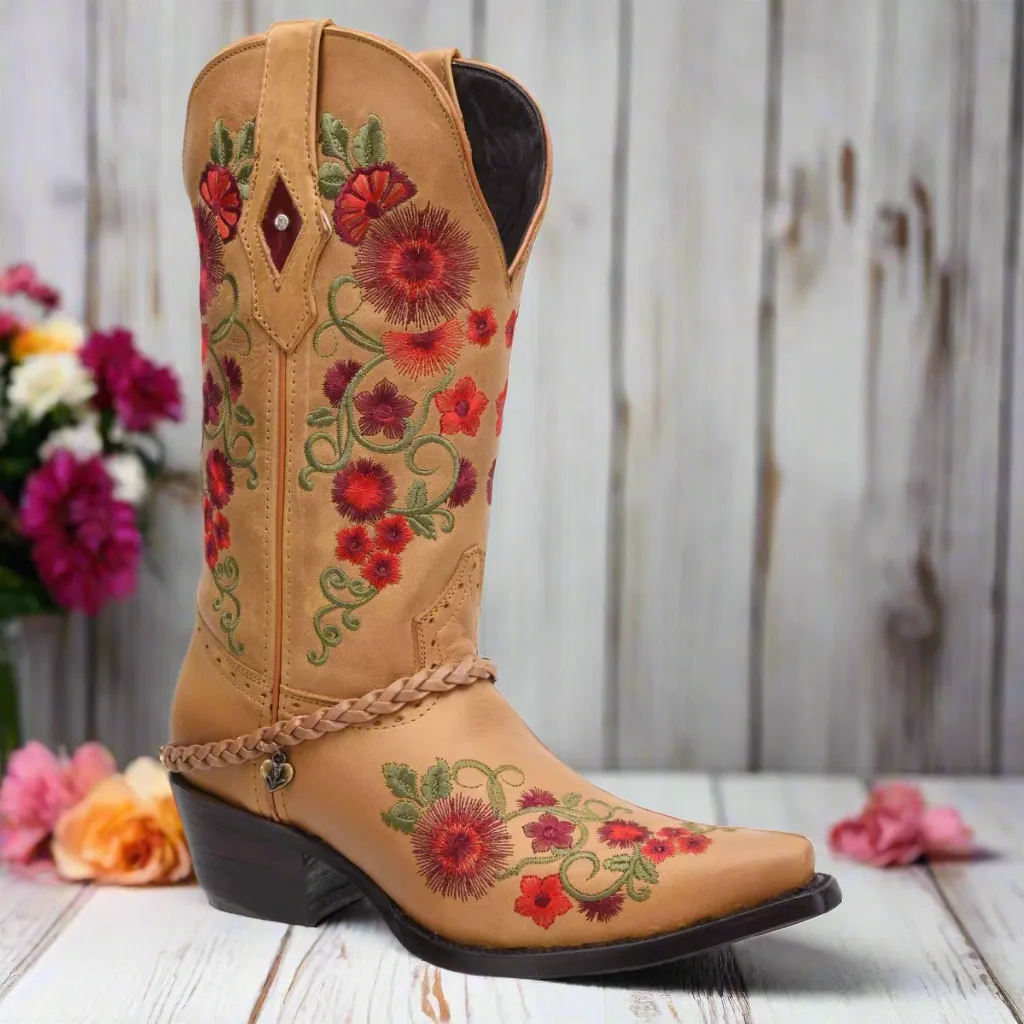 Women's Western Boots - NA-WD0570-476